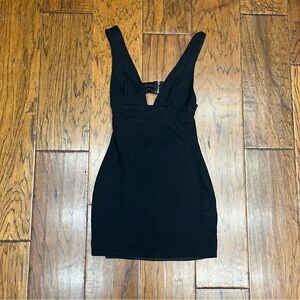 Lulus women’s Harlyn mesh inset body-con dress